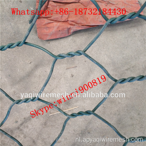 Gegalvaniseerde zeshoekige Gabion Box zeshoekige draadgaas